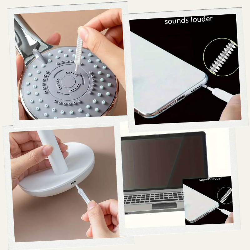 Lot de 10 Brosses de Nettoyage