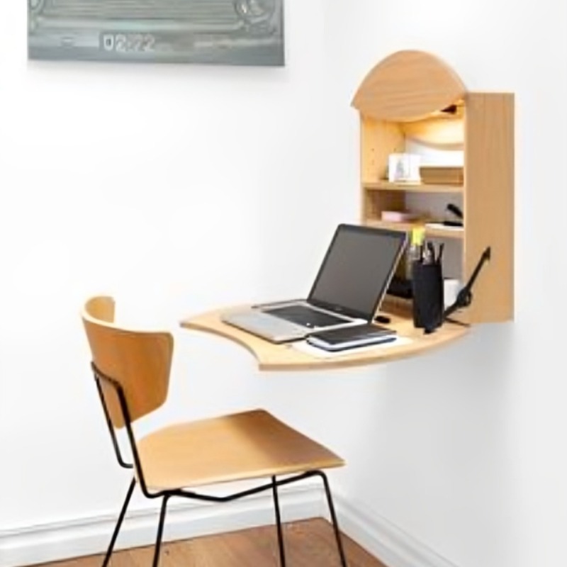 مكتب حائطي قابل للطي
