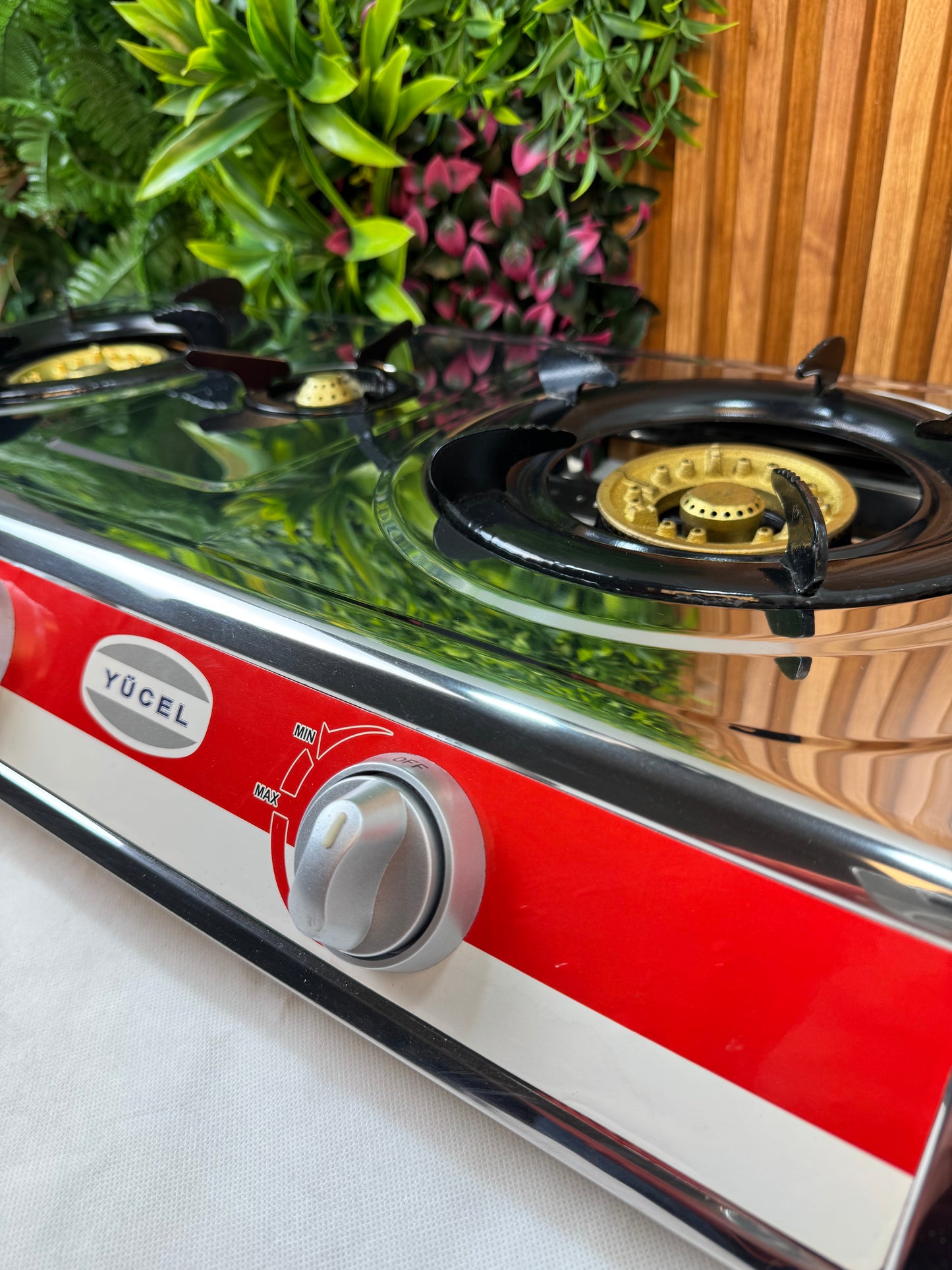 موقد غاز اينوكس 3 شعلات عالي الجودة